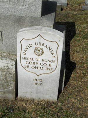 Image of David Urbansky Grave